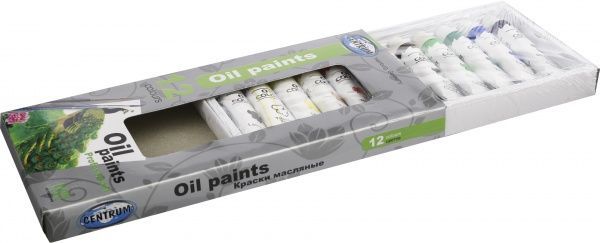 Набір олійних фарб 12 кольорів 12 мл Professional Centrum
