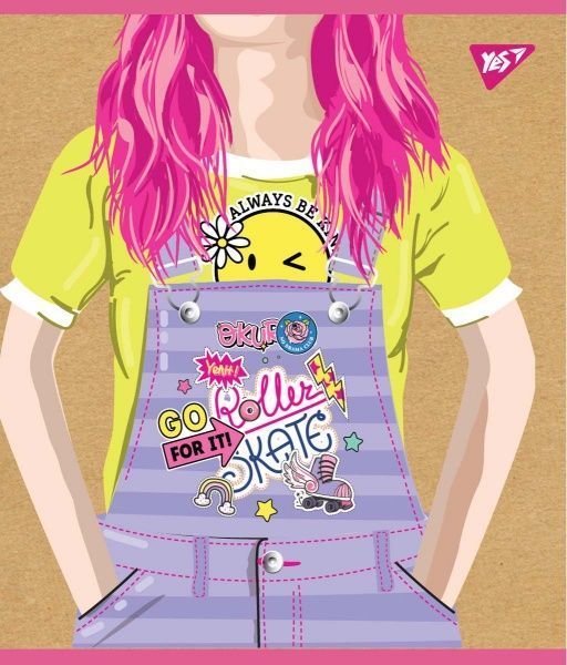 Тетрадь школьная А5/24 в клетку Girls 765099 YES