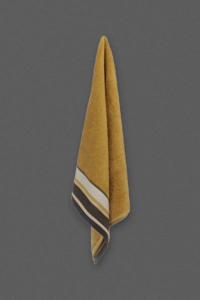 Рушник махровий Aya 50x90 см гірчичний La Nuit 