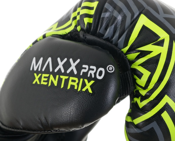 Рукавички для карате MaxxPro AVG-250 р. 4 жовтий