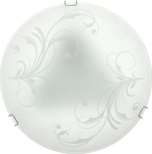 Світильник стельовий Укрсвітло Лампара 1xE27 білий 37900 