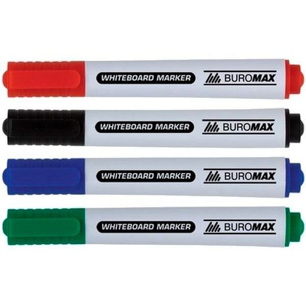 Набор маркеров Buromax 2-4 мм 4 шт. BM,8800-94 разноцветный 