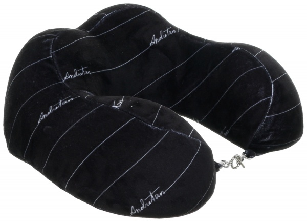 Подушка для путешествий АндреТан Список желаний чёрный SoundSleep