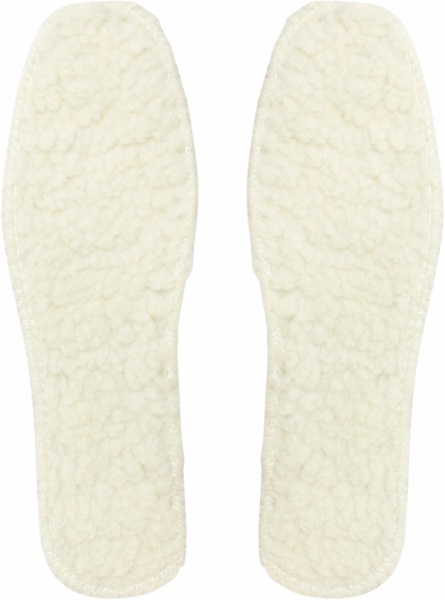 Стельки для обуви из овечьей шерсти Comfort Textile Group 43 молочный