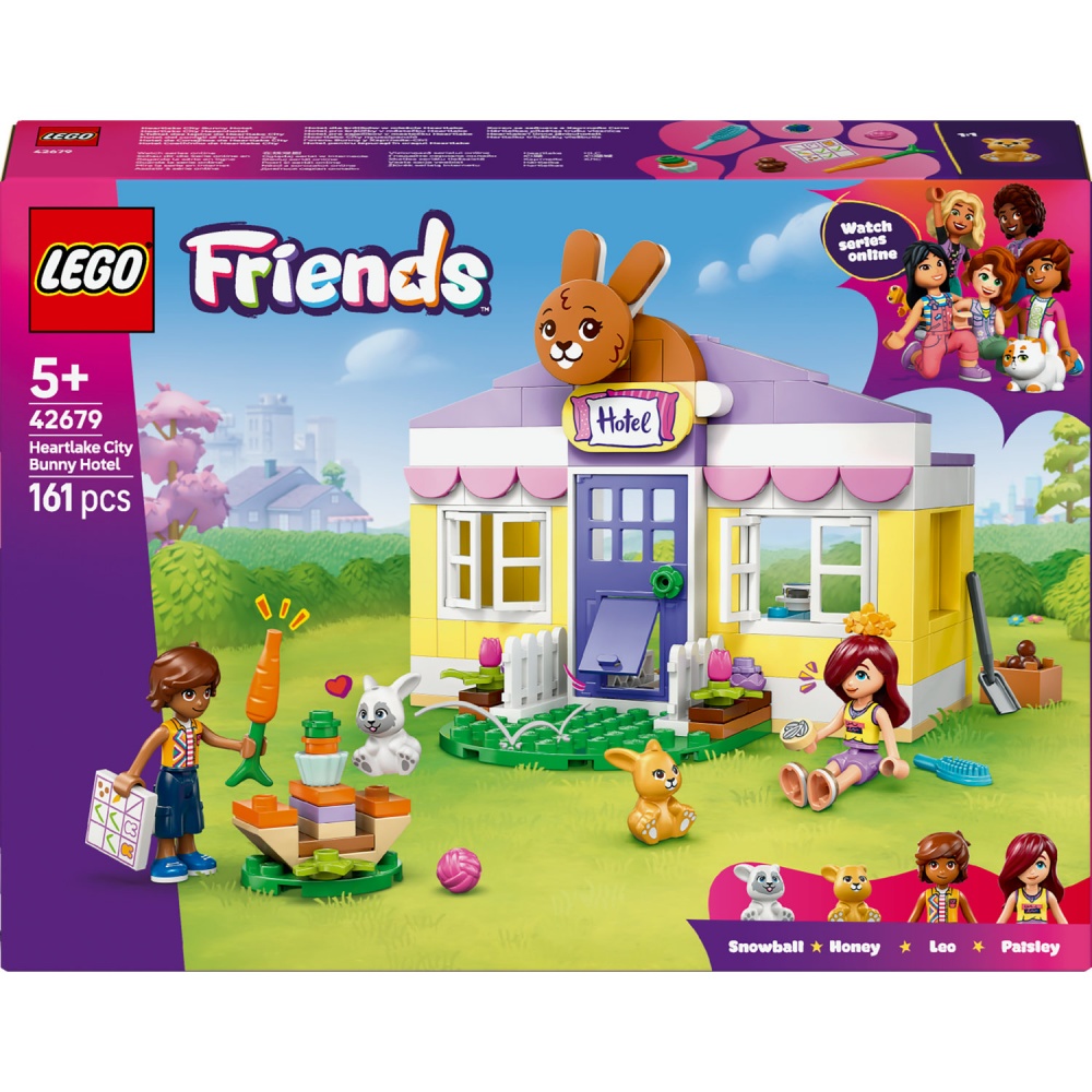 Конструктор LEGO Friends Отель Bunny в Хартлейк-Сити 42679