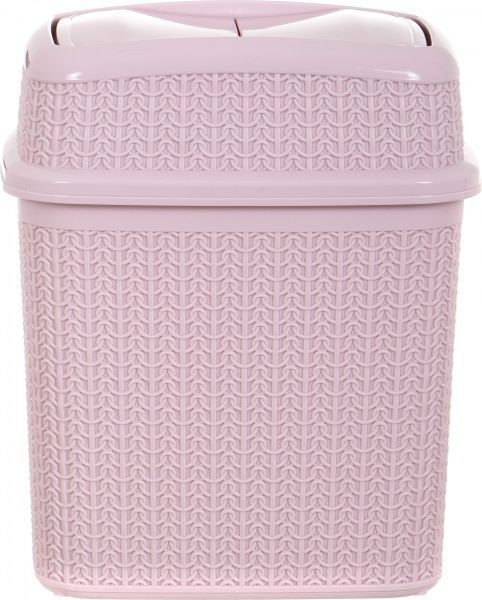 Контейнер для мусора Ucsan Plastik Ucsan Plastik розовая пудра 10 л розовый