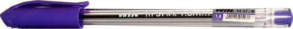 Ручка масляная WIN Tristar фиолетовая 01010337 