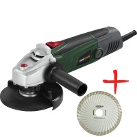 Шлифмашина угловая Протон МШУ-125/950 Semi-Pro + Диск алмазный ПДА-125/Т