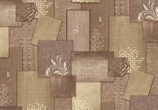 Обои виниловые горячего тиснения Vinil Vinil Котон Коттон СШТ 4-1096 1,06x10,05 м 