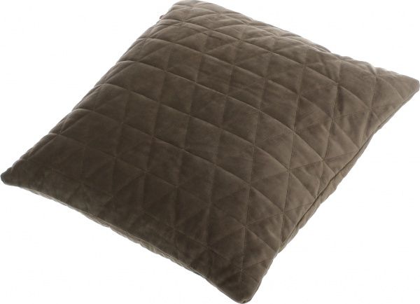 Подушка декоративна Velvet Ромби 45x45 см шоколадний La Nuit 