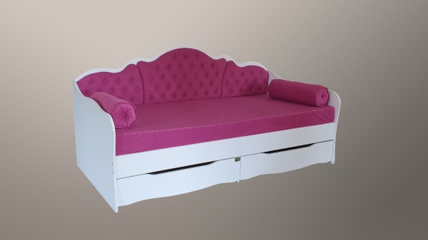 Кровать детская Lion Л-6 90x200 см нимфея альба 