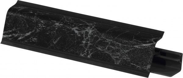 Плінтус 118 LuxeForm L014 4200x1x1 мм мармур чорний