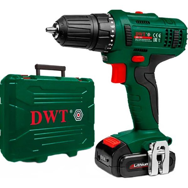 Шуруповерт акумуляторний DWT ABS-12 L-2 BMC