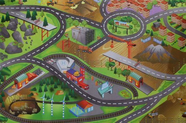 Ігровий килимок Shantou Міст, 80х120 см I1471643