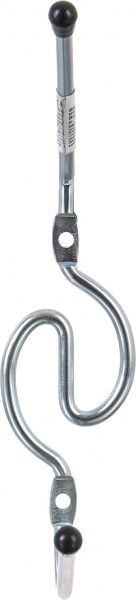 Вішалка з гачками С-подібна, дріт 5,0 з пластмасовими кульками