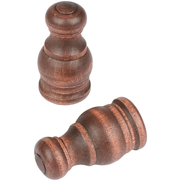 Наконечник Дельфа Лугано СН-313 красное дерево 2 шт