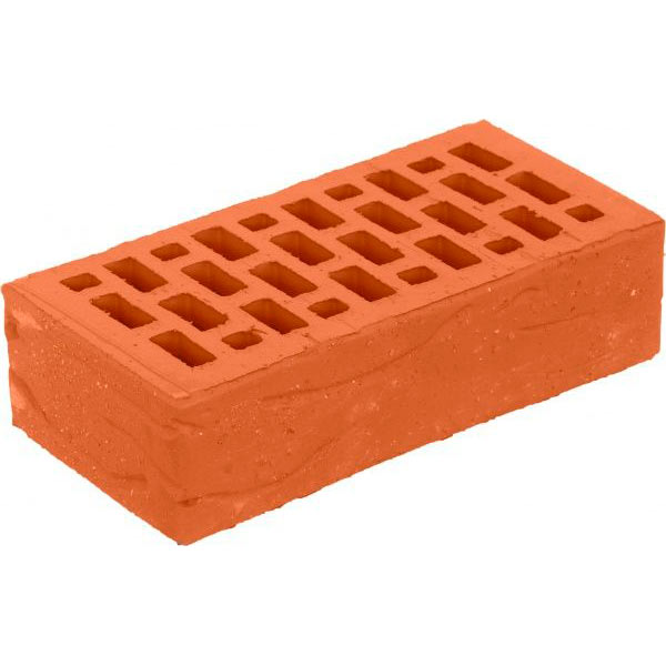 Кирпич керамический СБК со светлым декором желтый персиковый