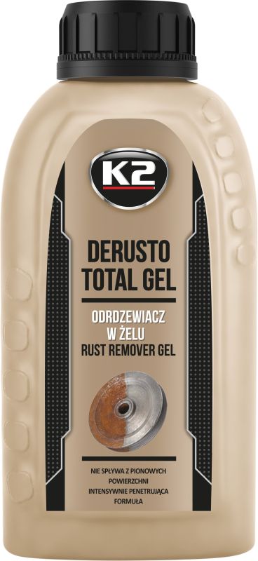 Средство для удаления ржавчины K2 DERUSTO TOTAL GEL 250 мл прозрачный