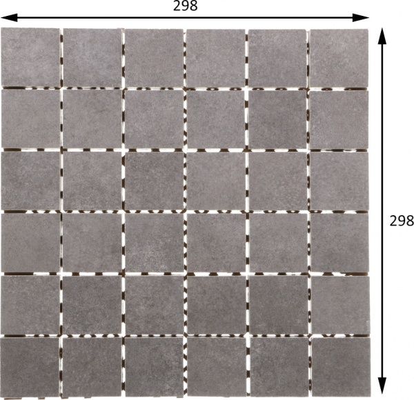 Плитка Cersanit Сіті Скверс мозаїка сіра 29,8x29,8 