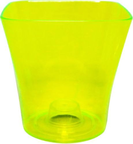 Кашпо для орхидей Орхидейница Orx13/3 круглый 1,25л желтый 