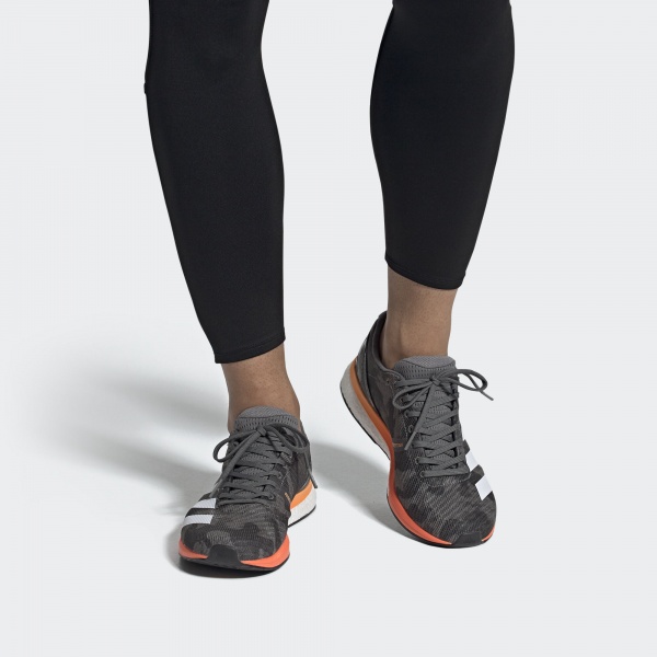 Кроссовки Adidas adizero Boston 8 m G28858 р.11,5 светло-серый