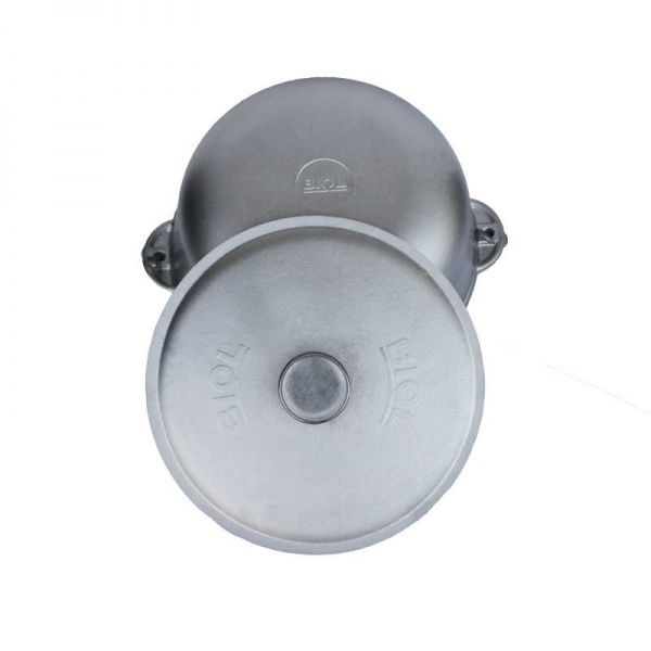 Казан походный Biol 4 л алюминиевый с дужкой и крышкой К0400Т