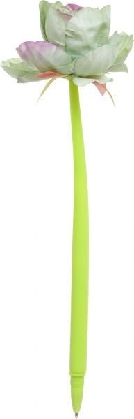 Ручка шариковая Пион зеленый 