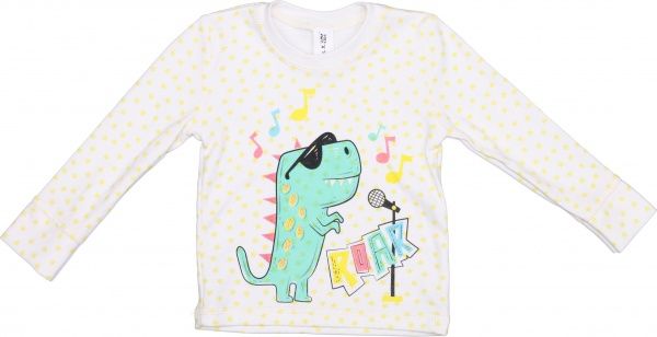 Пижама для мальчиков Luna Kids Желтая звездочка р.122 бежевый 