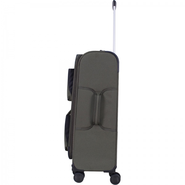 Чемодан Bagland М 63 л хаки (3716624) 