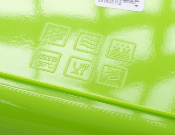 Контейнер Фиеста 2.5 л прямоугольный оливковый Алеана