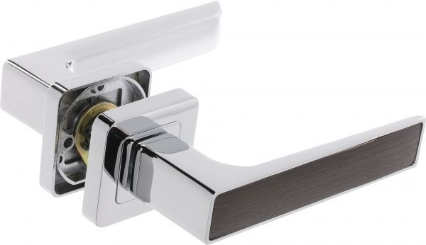 Ручка на розетке RDA Insert полированный хром