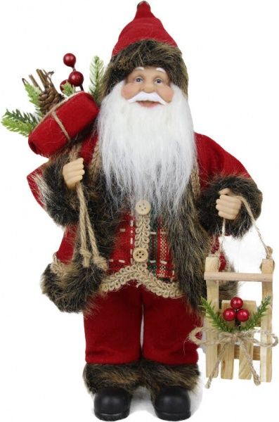 Декорація новорічна Санта 30 см EPI-ST12-90905 