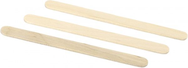 Палочки декоративные деревянные однотонные 1 комплектов 50 шт. Річ-Ленд