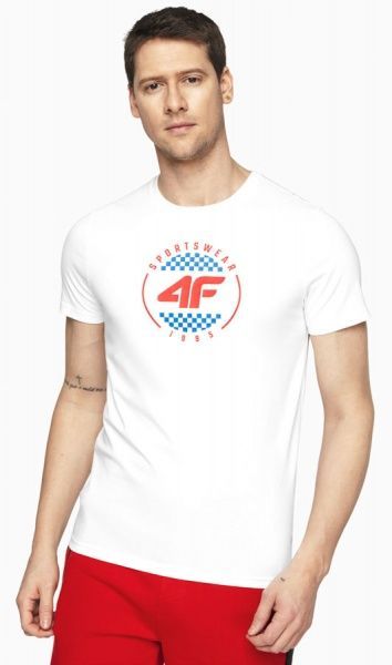 Футболка 4F H4L20-TSM022-10S XL білий