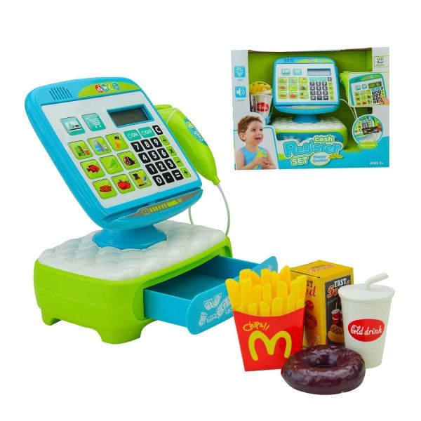 Игровой набор Касса игрушечная с аксессуарами 35580A