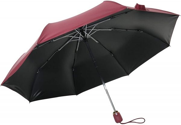 Зонт KRAGO полный автомат бордовый 