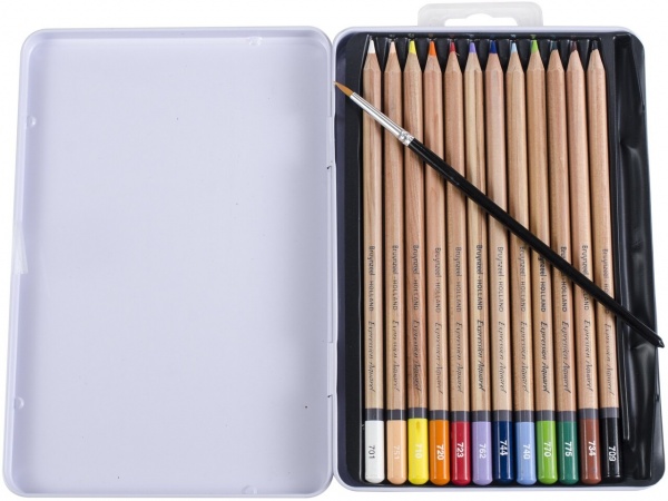 Олівці акварельні EXPRESSION 12 шт. Bruynzeel