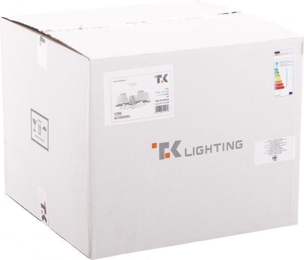 Люстра потолочная TK Lighting Stokrotka 5xE27 белый 1295 