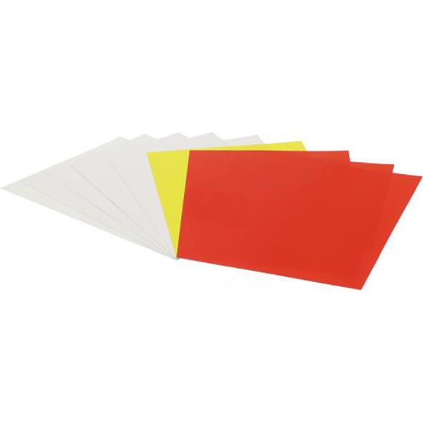 Картон кольоровий односторонній А5 9 арк. 3 кольори Mandarin