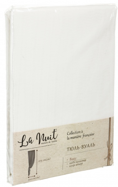 Тюль айвори 500х275 см La Nuit 