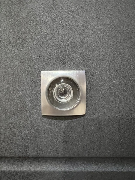 Дверь входная Мавіс Н-22 бетон антрацит / белый 2050x960 мм левая