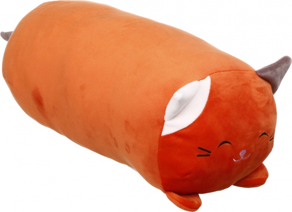 Подушка-обнимашка Кошка 25x50 см оранжевый Прованс 