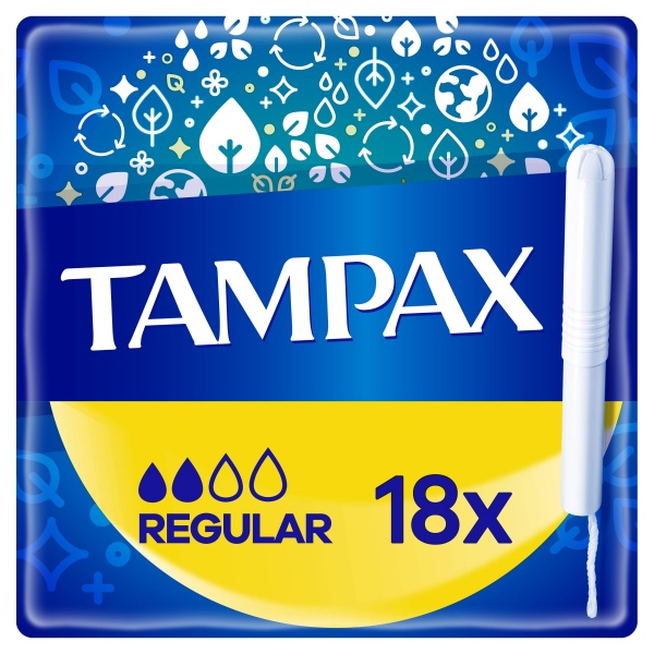 Тампони Tampax Compak Regular з аплікатором 18 шт.