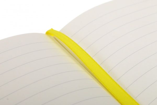 Блокнот Летние цветы 10,5x14,5 см желтый