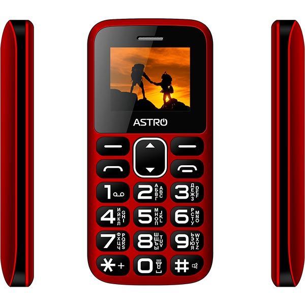 Мобильный телефон Astro A185 red