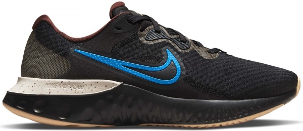 Кроссовки Nike Nike Renew Run 2 CU3504-002 р.US 8,5 черно-голубой