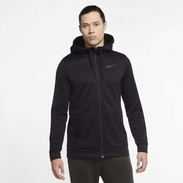 Джемпер Nike M NK TF HD FZ CU6231-010 р. 3XL чорний