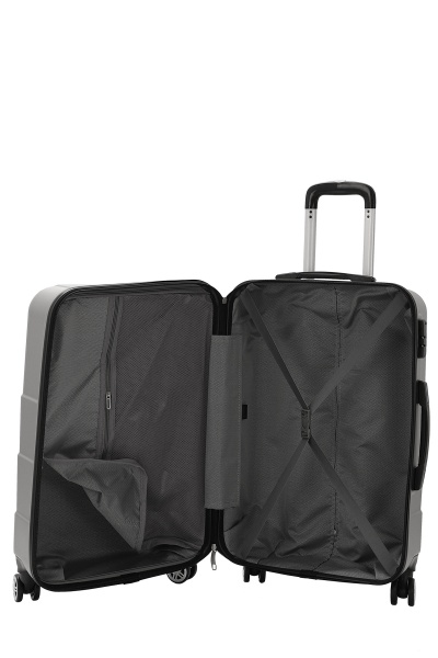 Чемодан 70 л серебряный MCS V358 на 4 колесах M 24