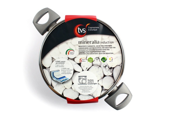 Кастрюля Mineralia Induction 20 см 2,1 л TVS