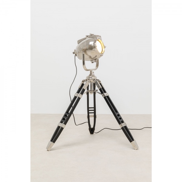 Торшер KARE Design Shooting 105 см 15 Вт Е27 серебро 53977 